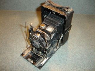 Old Vtg Antique Art Deco COMPUR Folding Camera With Case Made In 