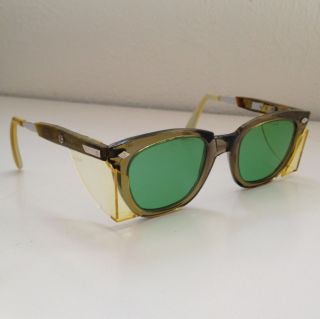  GREEN MOTORCYCLE ANTIQUE STEAMPUNK SUNGLASSES SAFETY GLASSES GOGGLES