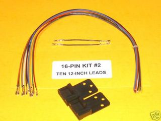 Kit 2 Accy Plug 16 Pin Motorola Maxtrac GM300 Repeater