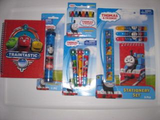 Thomas the Train Party Favors Gifts Paddleball Crayons Books 