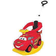  Pixar Cars NEW Lightning McQueen Activity Racer RIDE ON Toy Lights