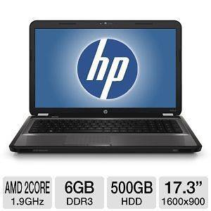 HP Pavilion G7 1261NR Bluray 6GB 17.3 HDMI 500GB 2.5ghz Windows 7