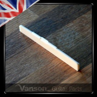   quality Vanson 80mm Compensated Bone Saddle for Classical Guitars CC+