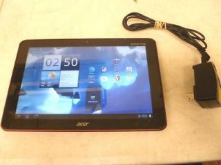 Acer Iconia Tab A200 10.1 Tablet 16GB Metallic Red