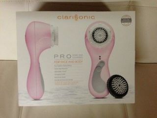 Pink Clarisonic PRO Skin Care System FACE AND BODY PACKAGE NEW 2012