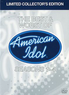 American Idol   The Best And Worst of American Idol Seasons 1 4 DVD 