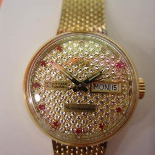 MIDO SWISS WOMENS COMMANDER AUTOMATIC WATCH DATODAY STAINLESS S MESH 