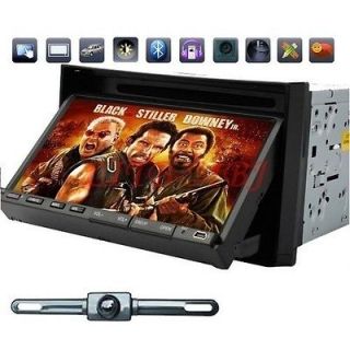 Double 2 Din 7 In Dash Car Stereo DVD Player MIC Anti Shock Head Unit 