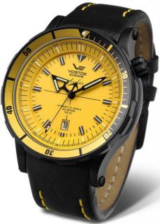 Vostok Europe Anchar NH25/5104144 Mens Diver Yellow Watch