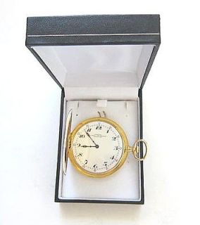 Antique18K Solid Gold Swiss LONGINES Pocket Watch,S16 ,Hunter Case,4 