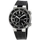 Oris Titan Divers Small Second Rubber Band Mens Watch 643 7638 7454RS
