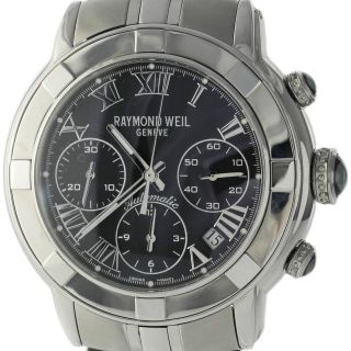 Raymond Weil Parsifal 7241 Stainless Steel Chrono Swiss Automatic Men 