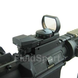 tactiacl 3 Brightness red and green 4 retical holo sight for any 