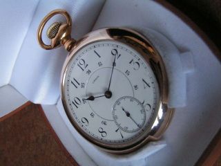   OMEGA Chronometer Railroad Watch (Canadian Pacific Serv.) ca.1905