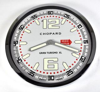 CHOPARD MILLE MIGLIA GT XL SHOWROOM ADVERTISING WALL CLOCK