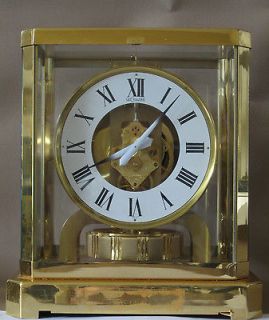 Jaeger LeCoultre Atmos Swiss 12 ROMAN NUMERAL Mantel Clock SERIAL 
