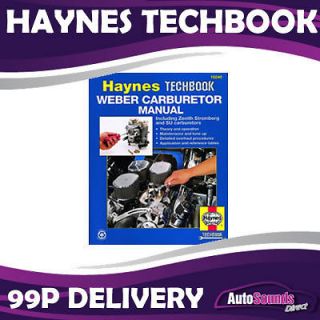 Weber / Zenith Stromberg / SU Carburetor Manual Haynes USA Techbook