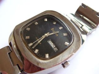 Bulova automatic 17 jewels swiss for parts or repair Serial number 