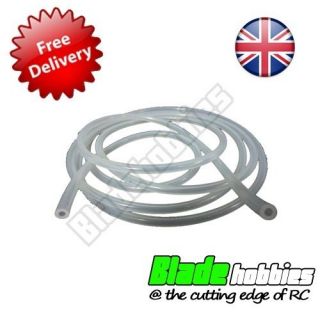 RC Silicone Clear Fuel Line Pipe Hose Tube Nitro Car Plane Boat Water 