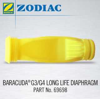 BARACUDA ZODIAC G3 G4 POOL LONG LIFE DIAPHRAGM W69698