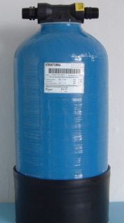   Resin Vessel 717, 8 L Empty or Filled for Window Cleaning, Bio Filter