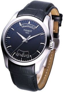 Tissot T0354071605100 Couturier Automatic Date & Day Black NEW Mens 