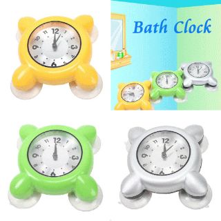 Home Bath & Kitchen Adsorption PAD Waterproof Clock Watch