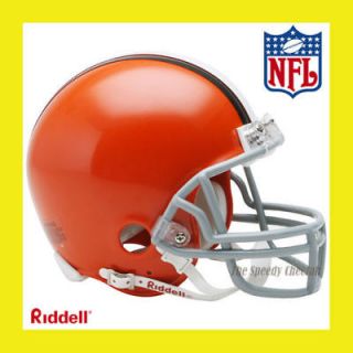 CLEVELAND BROWNS OFFICIAL NFL MINI REPLICA FOOTBALL HELMET by RIDDELL