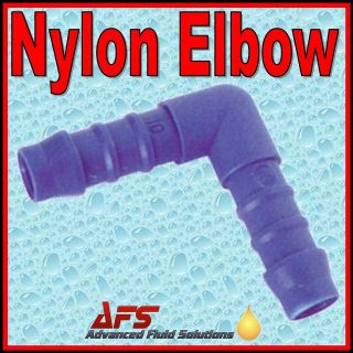   NYLON Hose Joiner Inline Connector Fuel Air Silicone Rubber Pipe