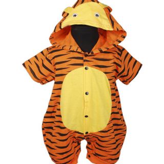 KD264 New Boys Tiger Cute Romper Baby Toddler Clothes Size 0 24months