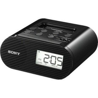 Sony ICF C05IPBLK FM Alarm Clock Radio with iPod Dock   Black