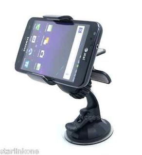 Universal Clipper GPS Mount for Samsung Galaxy S3 S 3 S III w/ Free 