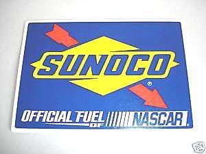SUNOCO Official Fuel of NASCAR Racing Sticker Decal