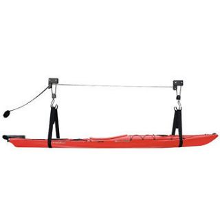 125 lb Canoe Kayak Bike Lift Hoist garage ladder hoists storage 