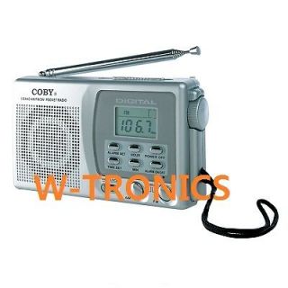 COBY CXCB91 9 World Band Band AM/FM/Shortwav​e Radio with Digital 