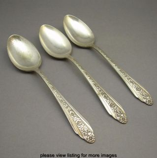 IS International Silver Plate R.C. CO. Modern Rose Tablespoon 