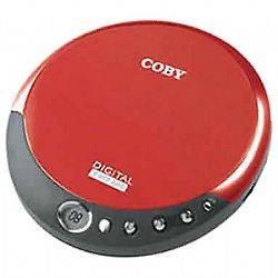 NEW Coby CXCD109 Personal CD Player Red