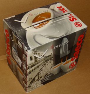 NEW Saeco Vspresso Espresso Cappuccino Latte Machine Vspresso 