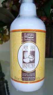 Perlier Elariia Coconut Milk with Mango Moisturizing Soap with Pump 