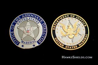 US MARSHAL OFFICE OF THE DIRECTOR COLLECTORS CHALLENGE COIN
