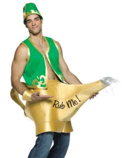 GENIE IN THE LAMP funny mens halloween costume ONE SIZE FITS MOST 