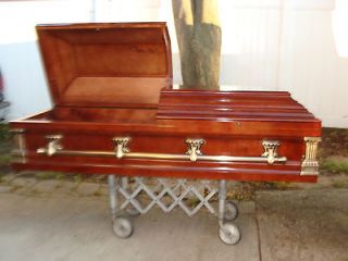 FUNERAL CASKET / COFFIN UNUSED IMPORTED for YOUR HEARSE