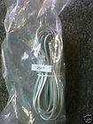 NEW 25 FT FOOT TELEPHONE PHONE EXTENSION CORD CABLE LINE WIRE WHITE 