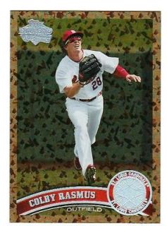   TOPPS UPDATE SP COGNAC Diamond Colby Rasmus # 448 St. Louis Cardinals