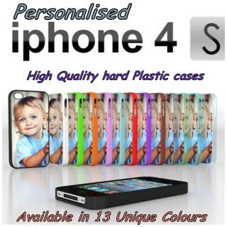 PERSONALISED CUSTOM PRINTED CASE COVER for iPHONE 4 4S