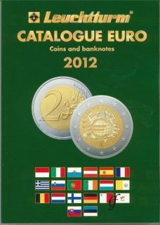 EURO COMMEMORATIVE COINS & BANKNOTE PRICE GUIDE CATALOGUE 2012 EDITION 