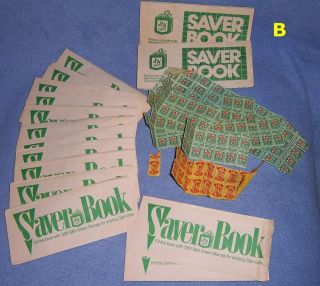 Vintage Trading Stamps S&H GREEN 13 books plus Collectible + few TOP 