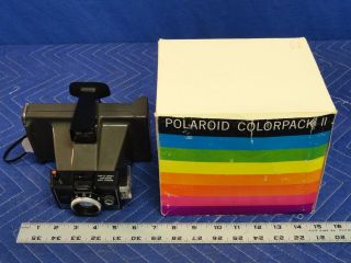 Vintage Polaroid Colorpack II Instant Camera C63