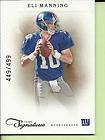 Eli Manning Giants Ole Miss 2010 Exquisite Auto Biography Booklet Auto 