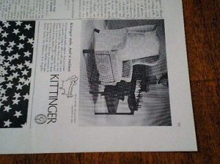 1977 Kittinger Furniture Chair Small Ad Chess Game on Table